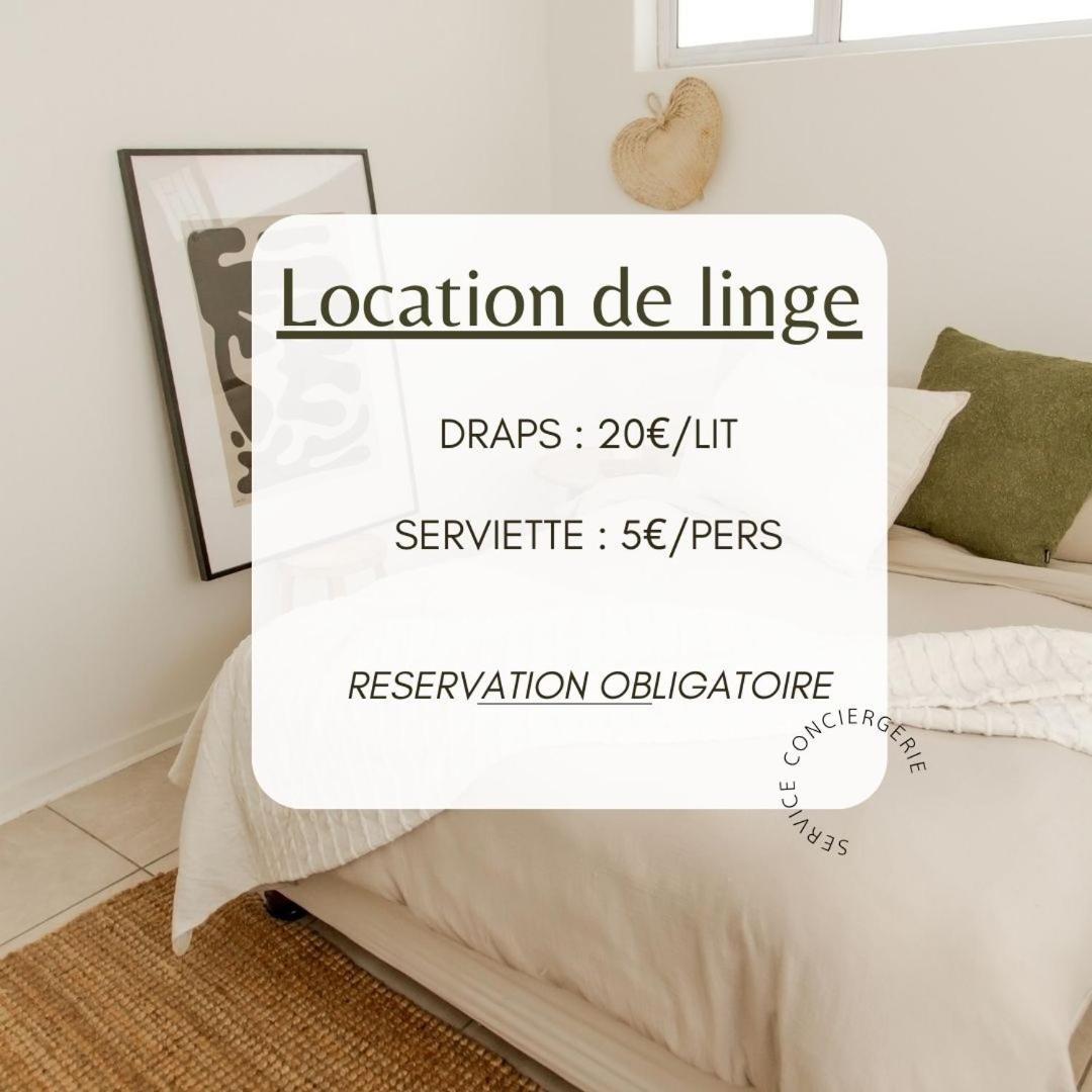 T2 Qaurtier Couchant, Vue Parc, Au Calme, A 5 Min De La Plage 라그랑모트 외부 사진